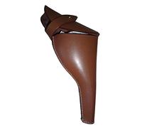 Warreplica Holster en Cuir Webley .455 - Reproduction Authentique Marron WWI & WWII - Étui pour Revolver de Service Webley MK VI - Équipement de Terrain pour Reconstitution Historique et Collection