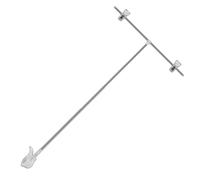 WARRIOO Support d'affiche pour affichage de panneaux publicitaires réglables, support rétractable pour bannières