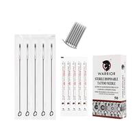 WARRIOR Aiguilles De Tatouage Tattoo Needles en Acier Chirurgical Jetable Pré Stérile Eo gaz pour Big Magnum M1 Machine De Tatouage (T1211M1/50 pz)