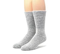 WARRIOR ALPACA SOCKS - Unisex Toasty Toes Ultimate Alpaca Socks For Men And Women (Small - White Cinder)