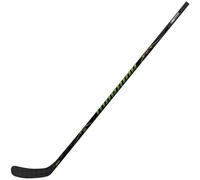 Warrior Alpha Deluxe Senior Crosse de hockey sur glace (noir, 160", Flex 85, courbure 28, gauche)