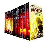Warrior Cats Volume 13 à 24 Ensemble de collection de livres (la troisième série complète (Warriors : Power of Three Volume 13 à 18) et la quatrième série complète (Warriors : Omen Of The Stars Volum