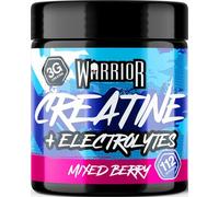 Warrior Créatine + Électrolytes Poudre 360 g - Mélange de Fruits Rouges