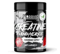 Warrior Creatine Monohydrate 500g (166 portions) - Créatine Monohydrate poudre pure, Creatine, Complément hommes femmes, Post & Pre workout, force, Musculation Récupération, Vegan - Sans arôme