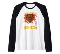Warrior Guerrier Okinawa Japan Hattori Hanzo sword and sushi Manche Raglan