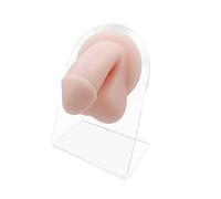 WARRIOR modele penis 3D en silicone avec presentoir, pratique piercing