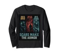 Warrior resilience scars make the armor battle hard. Cadeau Manche Longue