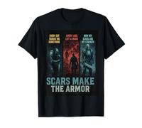 Warrior resilience scars make the armor battle hard. Cadeau T-Shirt