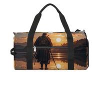 Warrior Sac de sport réfléchissant pour homme et femme, sac fourre-tout imperméable, grand sac de sport pour voyage et entraînement