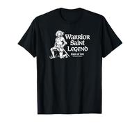 Warrior Saint Legend Jeanne d'arc Maid of Orleans Impression Blanche T-Shirt