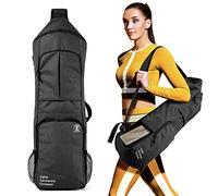 WARRIOR2 Support de Tapis de Yoga, Sac à Dos de Yoga pour Tapis de Yoga de 1,27 cm d'épaisseur, Grandes Poches et Porte-Bouteille d'eau | Sac de Transport à Fermeture éclair intégrale pour Tapis de