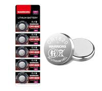 Warriors 5X Pile Piles 1620 CR1620 Bouton 3V,Emballage à l'épreuve des Enfants, Montres, télécommandes, Cartes mères d'ordinateurs, calculatrices