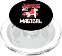Warriors are Magical Long Q-T Syndrome Sensibilisation Licorne PopSockets PopGrip pour MagSafe
