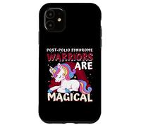 Warriors are Magical Post-Polio Syndrome Sensibilisation Licorne Coque pour iPhone 11