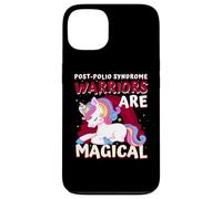Warriors are Magical Post-Polio Syndrome Sensibilisation Licorne Coque pour iPhone 13