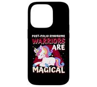 Warriors are Magical Post-Polio Syndrome Sensibilisation Licorne Coque pour iPhone 14 Pro