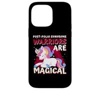 Warriors are Magical Post-Polio Syndrome Sensibilisation Licorne Coque pour iPhone 14 Pro Max