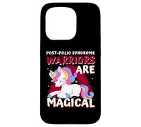 Warriors are Magical Post-Polio Syndrome Sensibilisation Licorne Coque pour iPhone 15 Pro