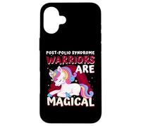 Warriors are Magical Post-Polio Syndrome Sensibilisation Licorne Coque pour iPhone 16 Plus
