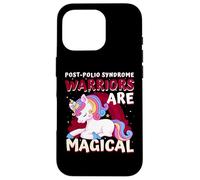 Warriors are Magical Post-Polio Syndrome Sensibilisation Licorne Coque pour iPhone 16 Pro