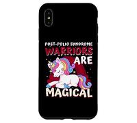 Warriors are Magical Post-Polio Syndrome Sensibilisation Licorne Coque pour iPhone XS Max