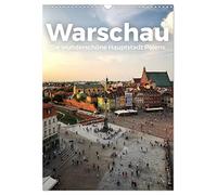 Warschau - Die wunderschöne Hauptstadt Polens. (Wandkalender 2026 DIN A3 hoch), CALVENDO Monatskalender: Begleiten Sie uns auf eine idyllische Entdeckungsreise nach Warschau.