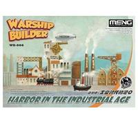 Warship Builder-harbor In The Industrial Age (cartoon Model)--model