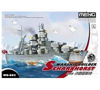 Warship Builder-scharnhorst(cartoonized Model Kit)--model