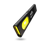 WARSUN Lampe de poche LED compacte multi-mode - 675 lm, rechargeable USB-C, IPX4, double matériau, stroboscopique rougebleu, pour un transport quotidien et les voyages, camping
