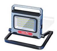 WARSUN Projecteur LED Rechargeable 2200 Lumen Projecteur Chantier Lumière de Travail Lanterne Portable Projecteur LED USB pour Chantier, Garage, Atelier