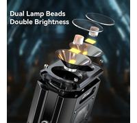 Warsun X609 3000lm Lampe De Poche Led La Plus Puissante Torche Tactique Rechargeable Lampe À Main À Longue Portée Pour Le Camping