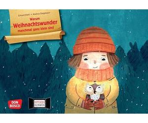 Warum Weihnachtswunder manchmal ganz klein sind. Kamishibai Bildkartenset: Entdecken- Erzählen - Begreifen: Bilderbuchgeschichten. Bezaubernde Tiergeschichte für den Advent
