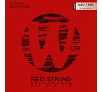 Warwick Red Strings Acoustic Bass String Lot de 5 cordes Bronze Taille M .045-.135