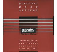 WARWICK - 42301-M5B - Red String 5 cordes Medium Low B 45-135 Stainless Steel