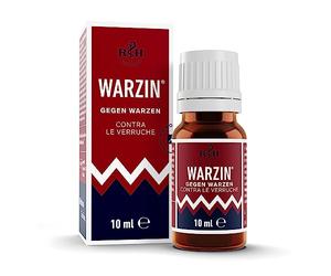 WARZIN contre les verrues | Rösch & Handel | éliminateur de verrues | teinture efficace contre les verrues | remède efficace contre les verrues et les cors
