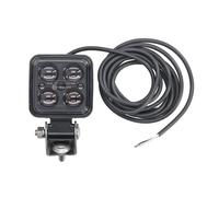 Lampe de sécurité LED WAŚ 2244 W267, lampe d'avertissement rouge