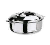 WAS 4630 035 Récipient de transport de nourriture isotherme avec couvercle à baïonnette et poignées à rabat 3,5 l Diamètre 28 cm Hauteur 15 cm