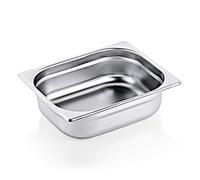 WAS 9012 100 Acier chrome-nickel 18/8 GN 1/2 Pan, hauteur 100 mm, capacité 6,5 l