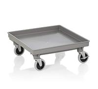 WAS 9800 011 Chariot de Transport sans poignée pour Tous Les paniers Lave-Vaisselle, 4 roulettes pivotantes sans Blocage, Longueur 53 cm, Largeur 19 cm
