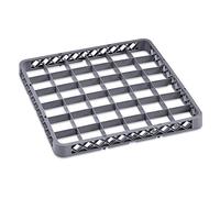 WAS 9861 036 Élément d'extension en polypropylène avec 36 compartiments pour 9860 036 Corbeille à verres Bleu/gris 50 cm x 4,4 cm