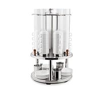 Distributeur de tasses en Acier Inoxydable H 650 mm Diamètre 400 mm