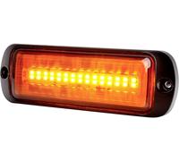 WAS Clignotant avant W218 1469 ECO 12 V/DC, 24 V/DC via réseau de bord en saillie, montage par vissage orange