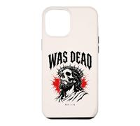 Was Dead Jesus REV 1:18 Christian Death Metal Coque pour iPhone 12 Pro Max