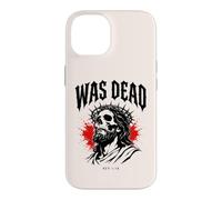 Was Dead Jesus REV 1:18 Christian Death Metal Coque pour iPhone 14