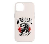 Was Dead Jesus REV 1:18 Christian Death Metal Coque pour iPhone 14 Plus