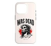 Was Dead Jesus REV 1:18 Christian Death Metal Coque pour iPhone 16 Pro