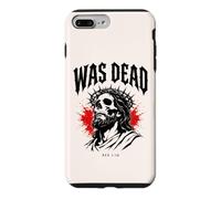 Was Dead Jesus REV 1:18 Christian Death Metal Coque pour iPhone 7 Plus/8 Plus
