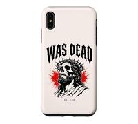 Was Dead Jesus REV 1:18 Christian Death Metal Coque pour iPhone XS Max