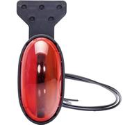 WAS Feu de gabarit extrêmités de câble ouvertes éclairage de marquage, feu de position droite 12 V/DC, 24 V/DC avec support