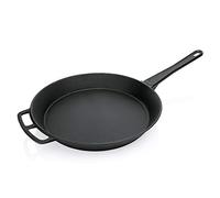 WAS Germany 5055 651 Poêle géante en Fonte Ø 65 cm, Hauteur 9 cm - Poêle à Frire en Fer avec poignée Amovible